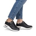 Remonte D2H01-03 Ανατομικό Δερμάτινο Sneaker Μαύρο Remonte D2H01-03 Ανατομικό Δερμάτινο Sneaker Μαύρο