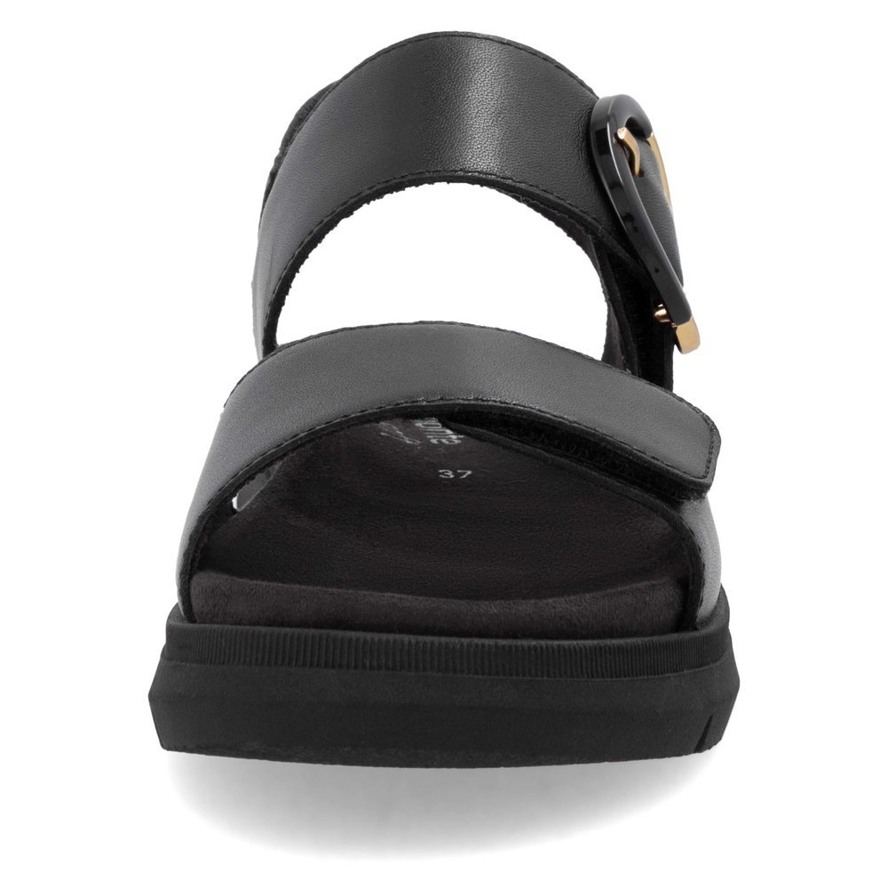 Remonte D2K50-00 Anatomical Leather Sandal Black 4cm Remonte D2K50-00 Anatomical Leather Sandal Black 4cm