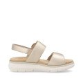 Remonte D2K50-90 Anatomical Leather Sandal Gold 4cm Remonte D2K50-90 Anatomical Leather Sandal Gold 4cm