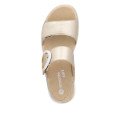 Remonte D2K50-90 Anatomical Leather Sandal Gold 4cm Remonte D2K50-90 Anatomical Leather Sandal Gold 4cm