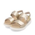 Remonte D2K50-90 Anatomical Leather Sandal Gold 4cm Remonte D2K50-90 Anatomical Leather Sandal Gold 4cm
