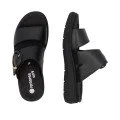 Remonte D2K51-00 Ανατομικό Δερμάτινο Πέδιλο Μαύρο 4cm Remonte D2K51-00 Ανατομικό Δερμάτινο Πέδιλο Μαύρο 4cm