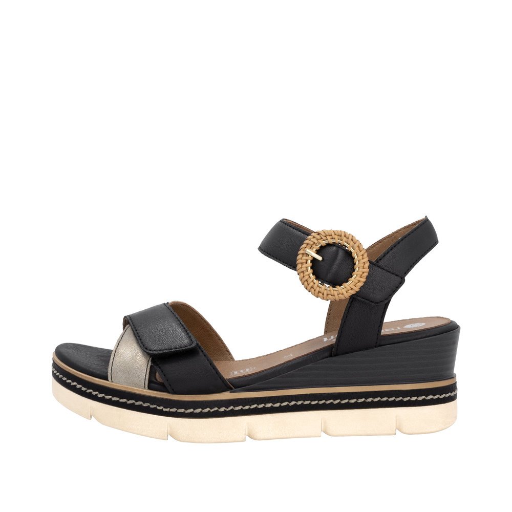 Remonte D2L50-03 Anatomical Leather Platform Black 4.5cm Remonte D2L50-03 Anatomical Leather Platform Black 4.5cm