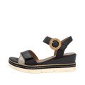 Remonte D2L50-03 Anatomical Leather Platform Black 4.5cm Remonte D2L50-03 Anatomical Leather Platform Black 4.5cm