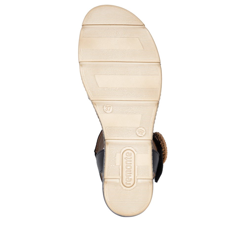 Remonte D2L50-03 Anatomical Leather Platform Black 4.5cm Remonte D2L50-03 Anatomical Leather Platform Black 4.5cm