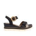 Remonte D2L50-03 Anatomical Leather Platform Black 4.5cm Remonte D2L50-03 Anatomical Leather Platform Black 4.5cm