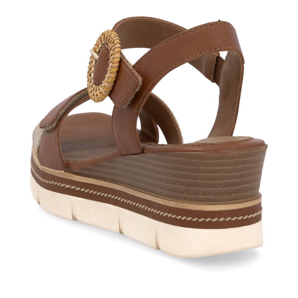 Remonte D2L50-24 Anatomical Leather Platform Brown 4.5cm Remonte D2L50-24 Anatomical Leather Platform Brown 4.5cm