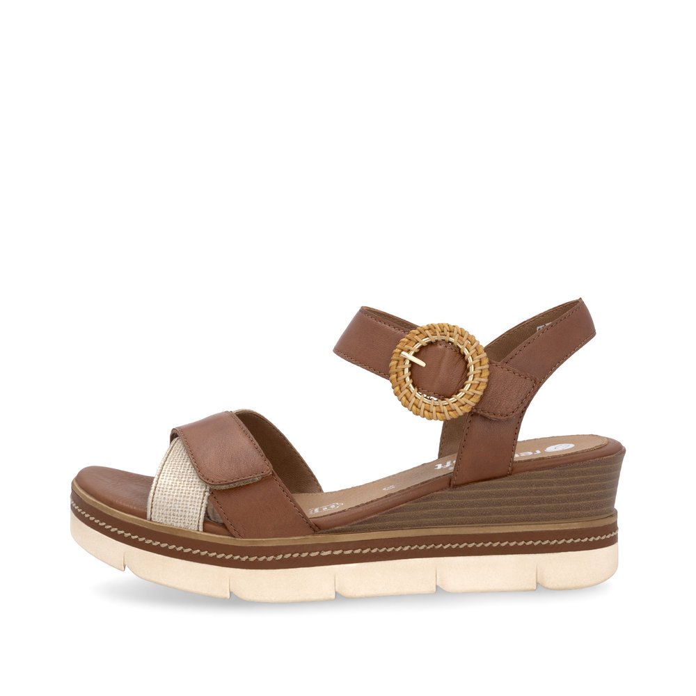Remonte D2L50-24 Anatomical Leather Platform Brown 4.5cm Remonte D2L50-24 Anatomical Leather Platform Brown 4.5cm