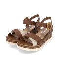 Remonte D2L50-24 Anatomical Leather Platform Brown 4.5cm Remonte D2L50-24 Anatomical Leather Platform Brown 4.5cm