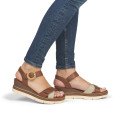 Remonte D2L50-24 Anatomical Leather Platform Brown 4.5cm Remonte D2L50-24 Anatomical Leather Platform Brown 4.5cm