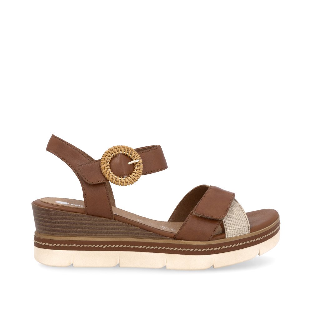 Remonte D2L50-24 Anatomical Leather Platform Brown 4.5cm Remonte D2L50-24 Anatomical Leather Platform Brown 4.5cm