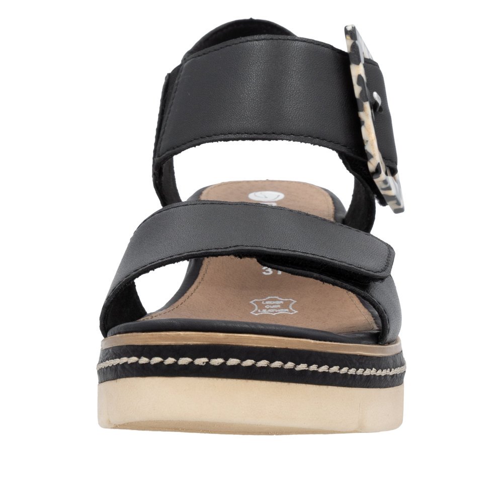 Remonte D2L53-00 Anatomical Leather Platform Black 4.5cm Remonte D2L53-00 Anatomical Leather Platform Black 4.5cm