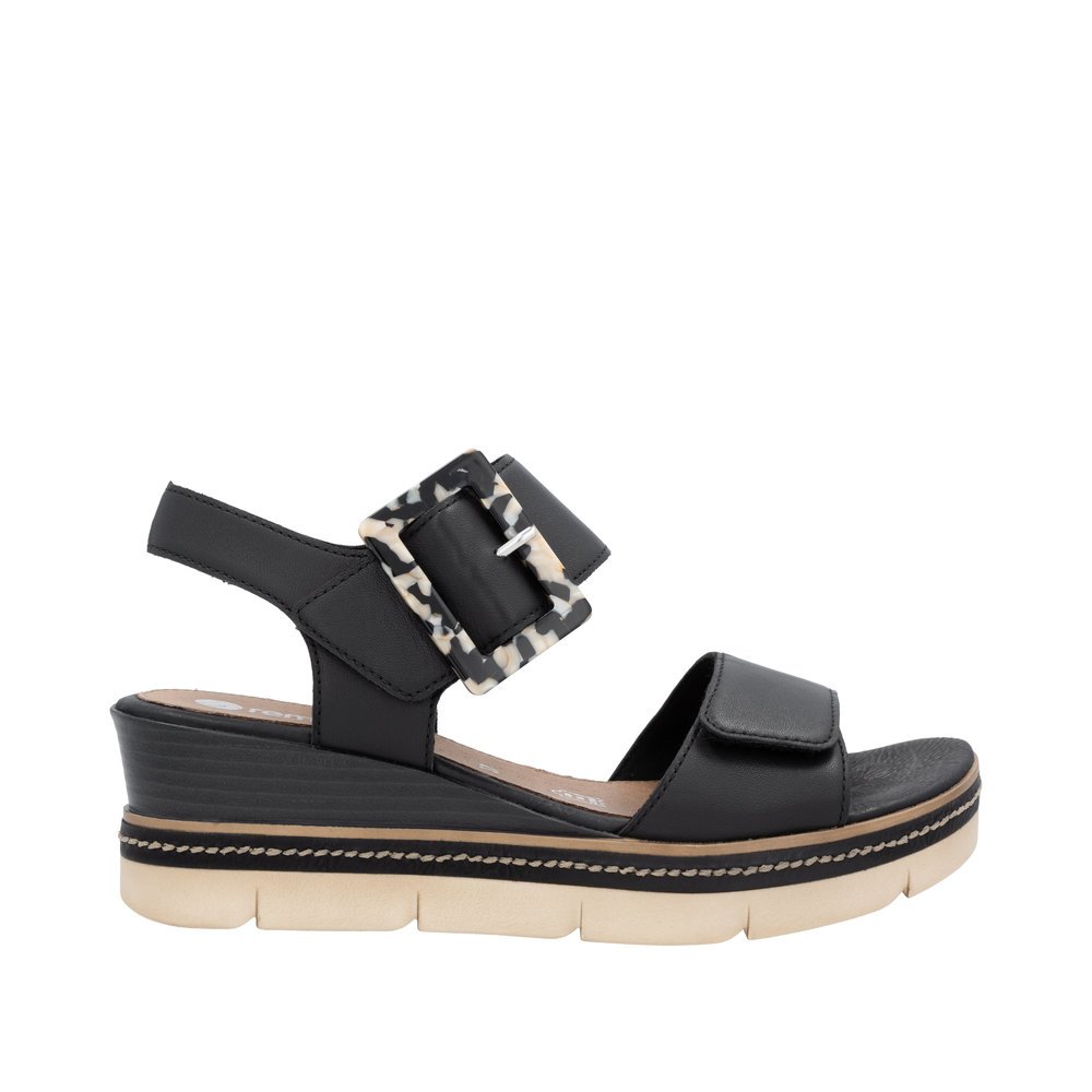 Remonte D2L53-00 Anatomical Leather Platform Black 4.5cm Remonte D2L53-00 Anatomical Leather Platform Black 4.5cm