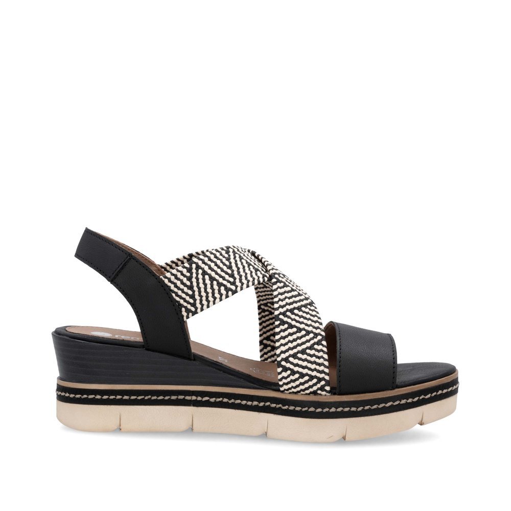 Remonte D2L54-03 Anatomical Leather Platform Black 4.5cm Remonte D2L54-03 Anatomical Leather Platform Black 4.5cm