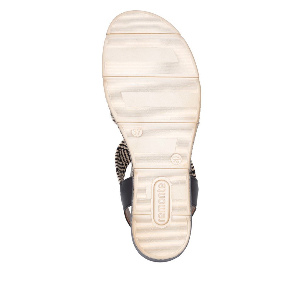Remonte D2L54-03 Anatomical Leather Platform Black 4.5cm Remonte D2L54-03 Anatomical Leather Platform Black 4.5cm