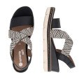 Remonte D2L54-03 Anatomical Leather Platform Black 4.5cm Remonte D2L54-03 Anatomical Leather Platform Black 4.5cm