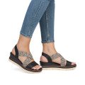 Remonte D2L54-03 Anatomical Leather Platform Black 4.5cm Remonte D2L54-03 Anatomical Leather Platform Black 4.5cm