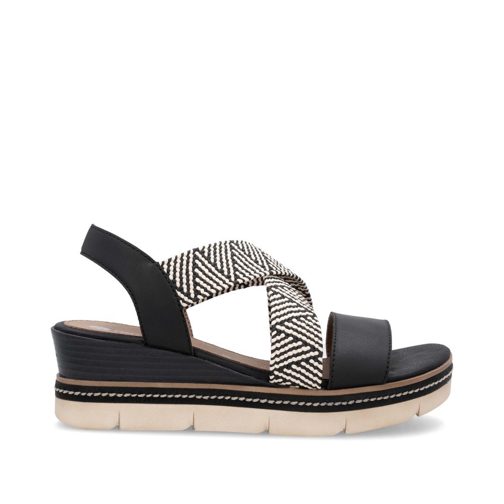 Remonte D2L54-03 Anatomical Leather Platform Black 4.5cm Remonte D2L54-03 Anatomical Leather Platform Black 4.5cm