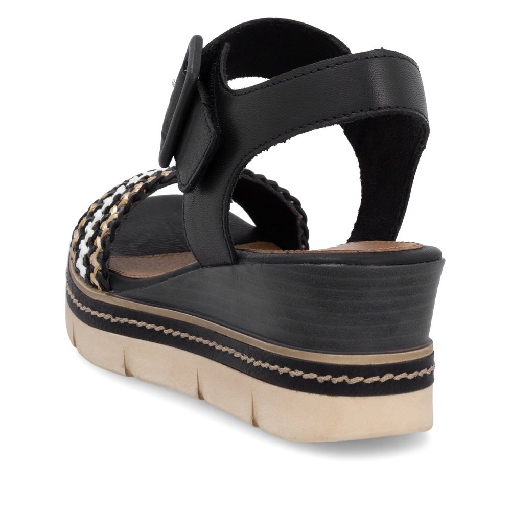 Remonte D2L55-03 Anatomical Leather Platform Black 4.5cm Remonte D2L55-03 Anatomical Leather Platform Black 4.5cm