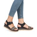 Remonte D2L55-03 Anatomical Leather Platform Black 4.5cm Remonte D2L55-03 Anatomical Leather Platform Black 4.5cm