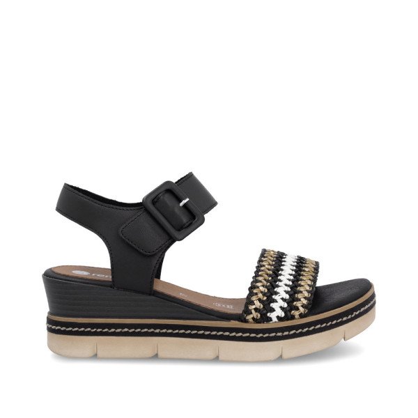 Remonte D2L55-03 Anatomical Leather Platform Black 4.5cm Remonte D2L55-03 Anatomical Leather Platform Black 4.5cm