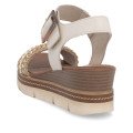 Remonte D2L55-60 Anatomical Leather Platform Beige White 4.5cm Remonte D2L55-60 Anatomical Leather Platform Beige White 4.5cm