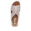 Remonte D2L56-90 Anatomical Leather Platform Beige White 4.5cm Remonte D2L56-90 Anatomical Leather Platform Beige White 4.5cm