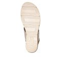 Remonte D2L56-90 Anatomical Leather Platform Beige White 4.5cm Remonte D2L56-90 Anatomical Leather Platform Beige White 4.5cm