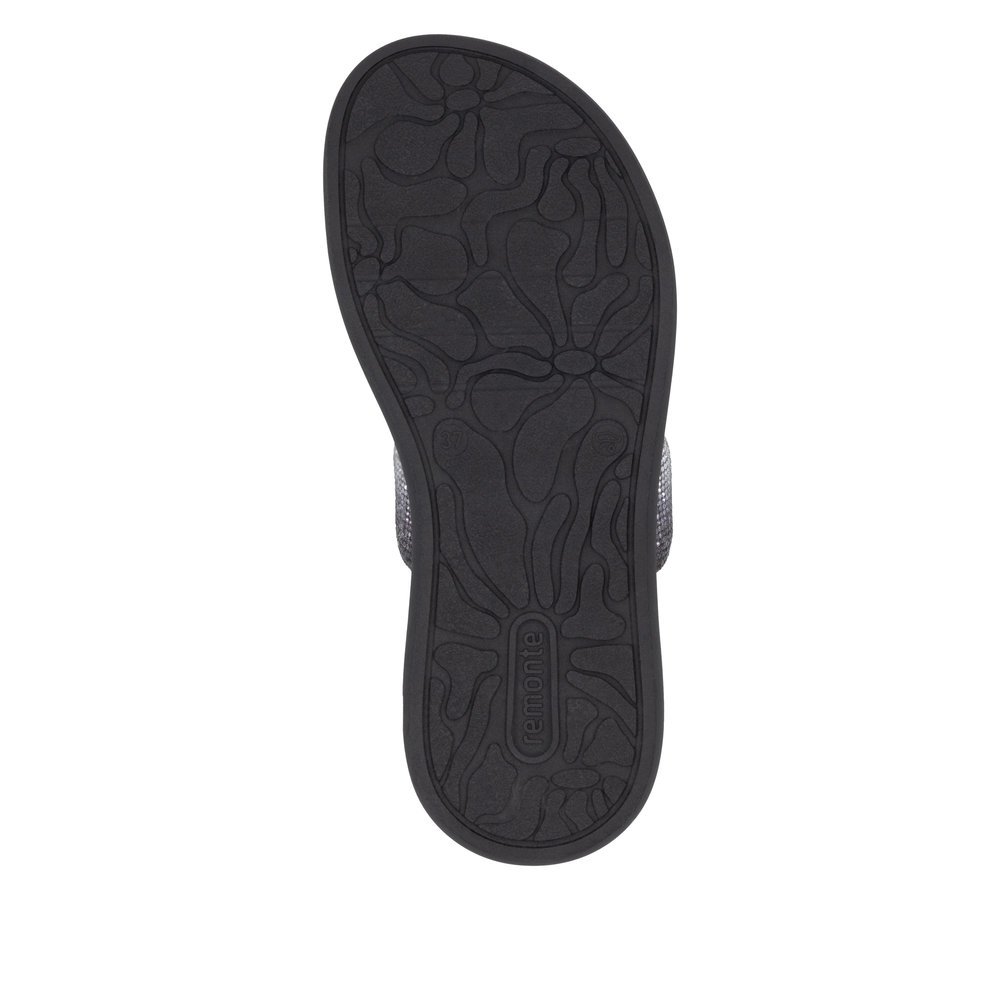 Remonte D2N50-03 Anatomical Leather Sandal Black Remonte D2N50-03 Anatomical Leather Sandal Black