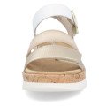 Remonte D2P50-80 Anatomical Leather Platform Beige Gold 4.5cm Remonte D2P50-80 Anatomical Leather Platform Beige Gold 4.5cm