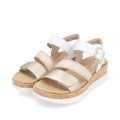 Remonte D2P50-80 Anatomical Leather Platform Beige Gold 4.5cm Remonte D2P50-80 Anatomical Leather Platform Beige Gold 4.5cm