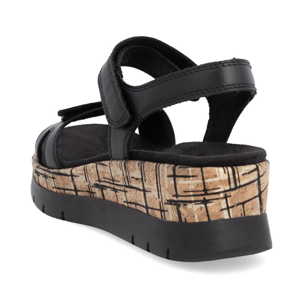 Remonte D2P52-00 Anatomical Leather Platform Black 4.5cm Remonte D2P52-00 Anatomical Leather Platform Black 4.5cm