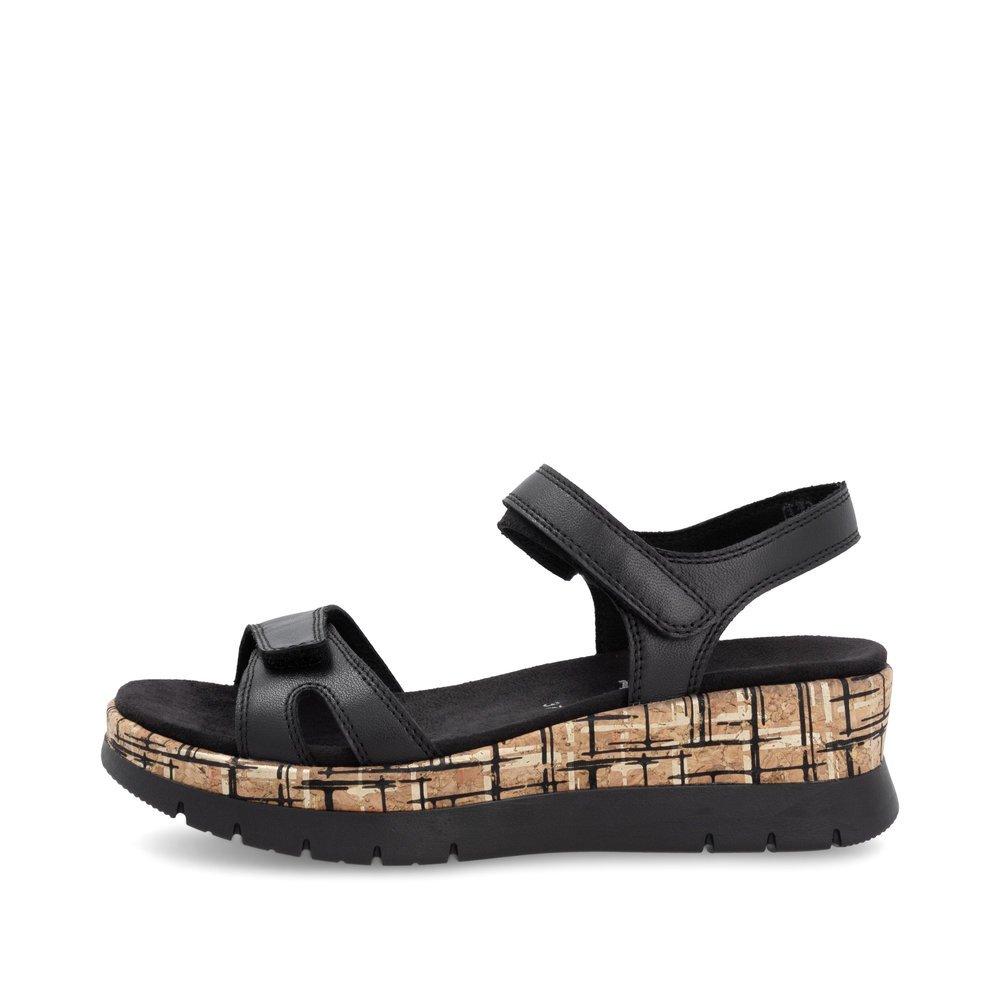 Remonte D2P52-00 Anatomical Leather Platform Black 4.5cm Remonte D2P52-00 Anatomical Leather Platform Black 4.5cm
