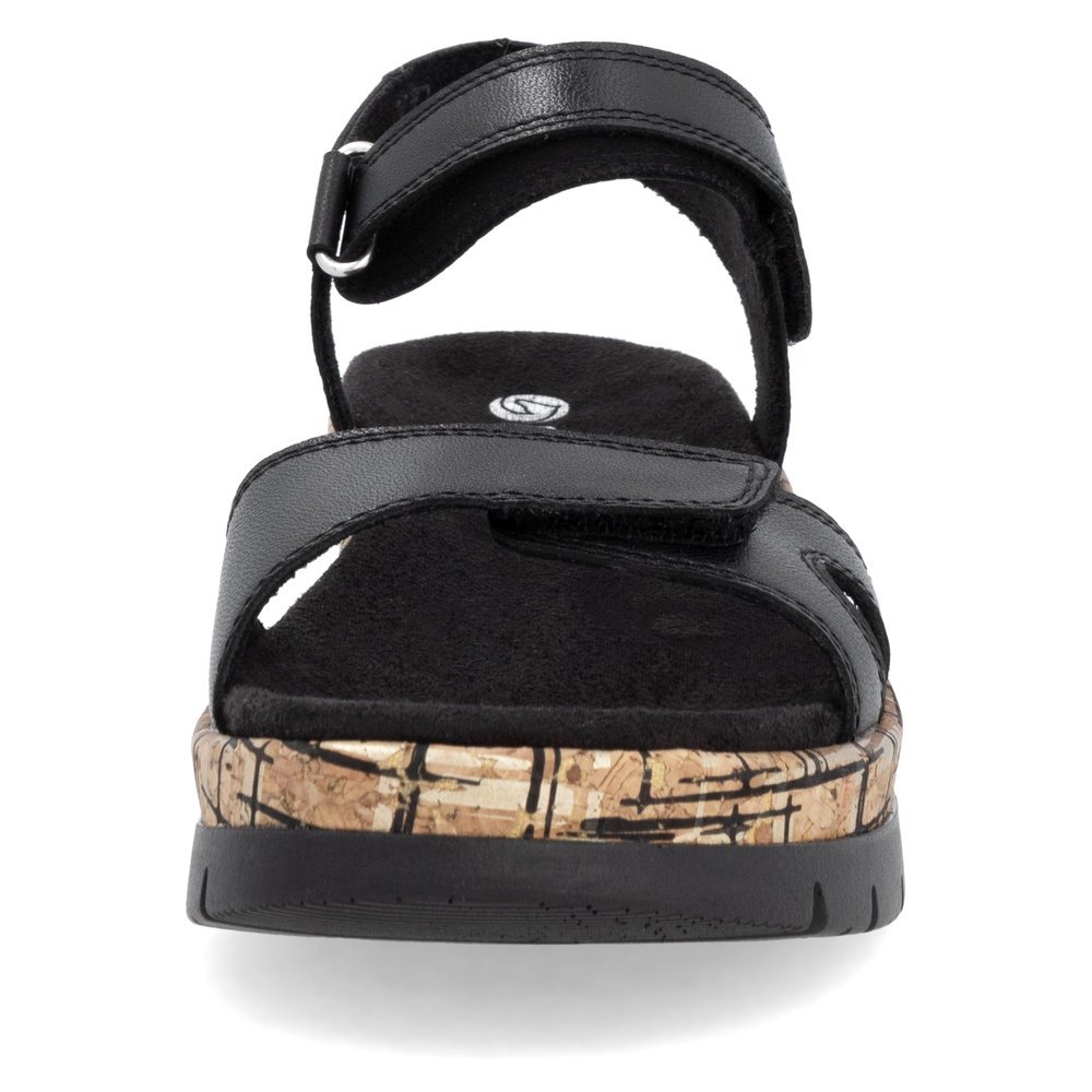 Remonte D2P52-00 Anatomical Leather Platform Black 4.5cm Remonte D2P52-00 Anatomical Leather Platform Black 4.5cm