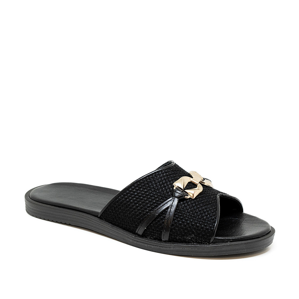 Bigshoes GA0101-01 Δερμάτινο Σανδάλι Μαύρο Bigshoes GA0101-01 Δερμάτινο Σανδάλι Μαύρο