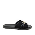 Bigshoes GA0101-01 Δερμάτινο Σανδάλι Μαύρο Bigshoes GA0101-01 Δερμάτινο Σανδάλι Μαύρο