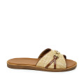 Bigshoes GA0101-13 Δερμάτινο Σανδάλι Μπεζ Bigshoes GA0101-13 Δερμάτινο Σανδάλι Μπεζ