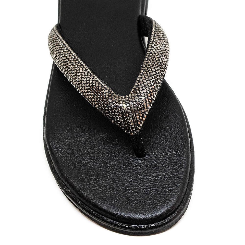 Bigshoes GA0105-01 Leather Sandal Black Bigshoes GA0105-01 Leather Sandal Black