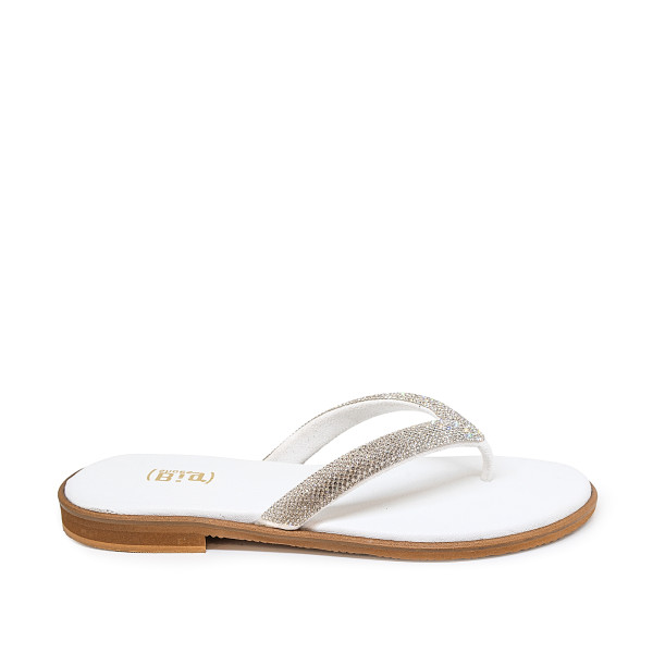 Bigshoes GA0105-02 Leather Sandal White Bigshoes GA0105-02 Leather Sandal White