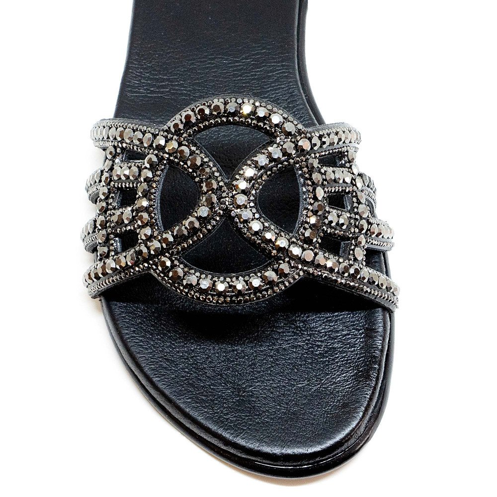 Bigshoes GA0108-01 Leather Sandal Black Bigshoes GA0108-01 Leather Sandal Black