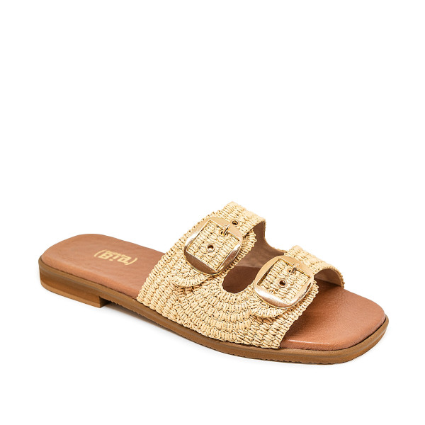 Bigshoes GA0112-13 Leather Sandal Beige Bigshoes GA0112-13 Leather Sandal Beige