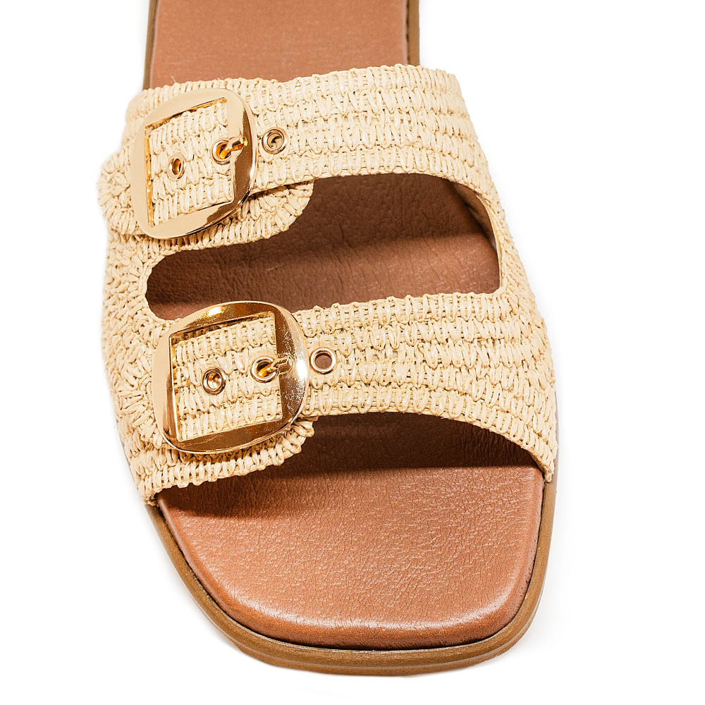 Bigshoes GA0112-13 Leather Sandal Beige Bigshoes GA0112-13 Leather Sandal Beige
