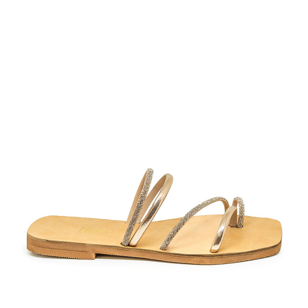 Bigshoes GA0115-06 Leather Sandal Gold Bigshoes GA0115-06 Leather Sandal Gold