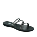 Bigshoes GA0116-N01 Δερμάτινο Σανδάλι Μαύρο Bigshoes GA0116-N01 Δερμάτινο Σανδάλι Μαύρο