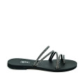 Bigshoes GA0116-N01 Δερμάτινο Σανδάλι Μαύρο Bigshoes GA0116-N01 Δερμάτινο Σανδάλι Μαύρο