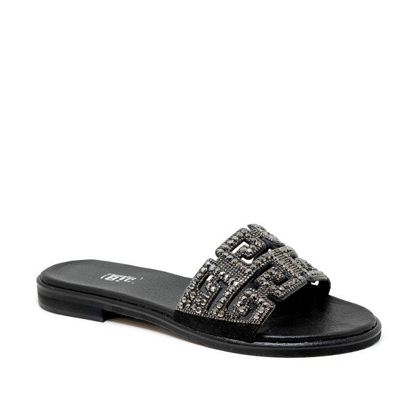 Bigshoes GA0118-01 Leather Sandal Black Bigshoes GA0118-01 Leather Sandal Black