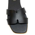 Bigshoes GA0121-01 Leather Sandal Black Bigshoes GA0121-01 Leather Sandal Black