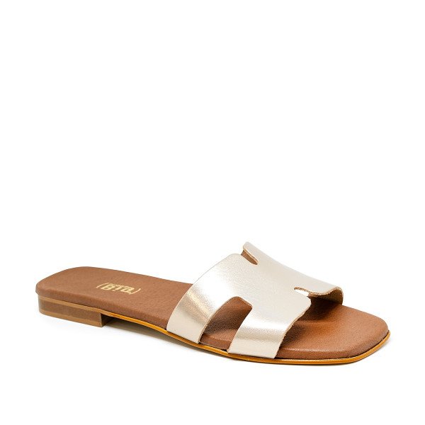 Bigshoes GA0121-06 Leather Sandal Gold Bigshoes GA0121-06 Leather Sandal Gold