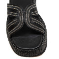 Bigshoes GA0310-01 Leather Sandal Black Bigshoes GA0310-01 Leather Sandal Black