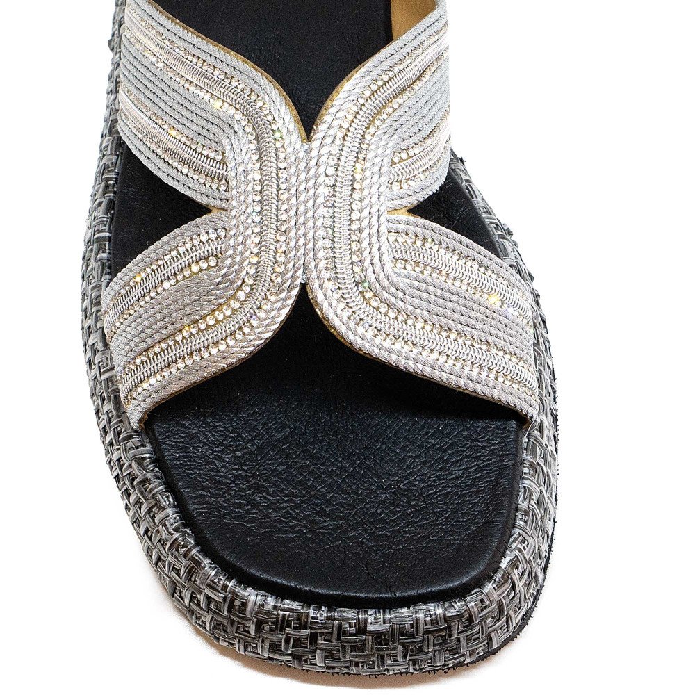 Bigshoes GA0310-04 Leather Sandal Silver Bigshoes GA0310-04 Leather Sandal Silver